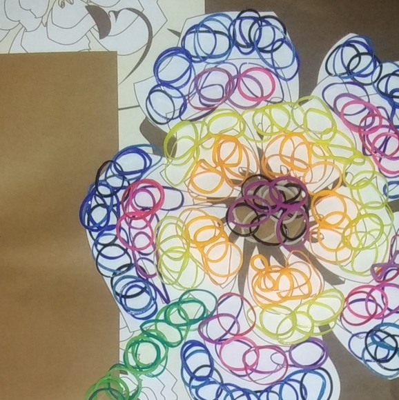 MAKE UP WITH BODY & HAIR GLITTER + BAG, RUBBER BAN - Picture 11 of 12